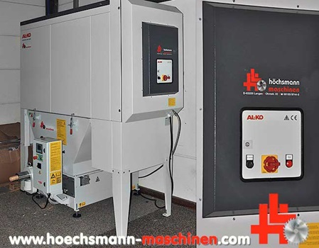 AL-KO APU 200 Absauganlage, Prodeco 55e Brikettpresse, Holzbearbeitungsmaschinen Hessen Höchsmann