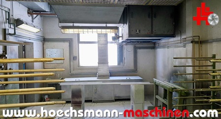 Berkmann unterflur Farbnebelabsauganlage, gebrauchte Holzbearbeitungsmaschinen Neumaschinen Hessen Höchsmann Langen