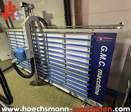 GMC KGS 400 A stehende Plattensäge, gebrauchte Holzbearbeitungsmaschinen Neumaschinen Hessen Höchsmann Langen