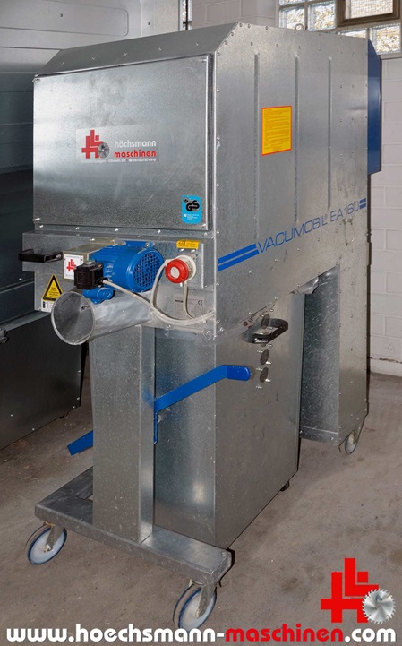 HÖCKER Absaugung Vacumobil EA160, gebrauchte Holzbearbeitungsmaschinen Neumaschinen Hessen Höchsmann Langen
