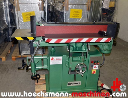 Kuderer Kantenschleifmaschine FLK 6, gebrauchte Holzbearbeitungsmaschinen Neumaschinen Hessen Höchsmann Langen