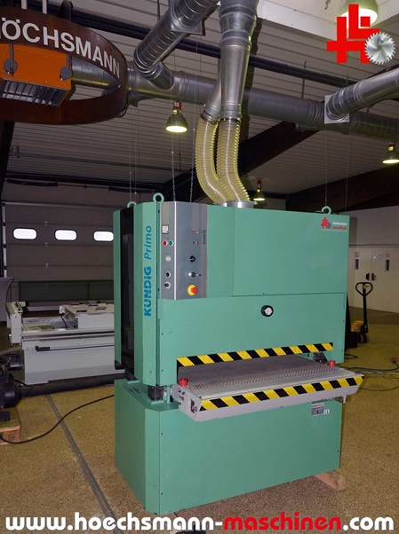 Kündig Primo 1100 Breitbandschleifmaschine, gebrauchte Holzbearbeitungsmaschinen Neumaschinen Hessen Höchsmann Langen