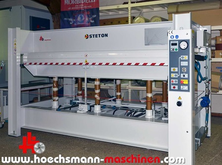 Steton Furnierpresse p120c, Höchsmann Holzbearbeitungsmaschinen Hessen