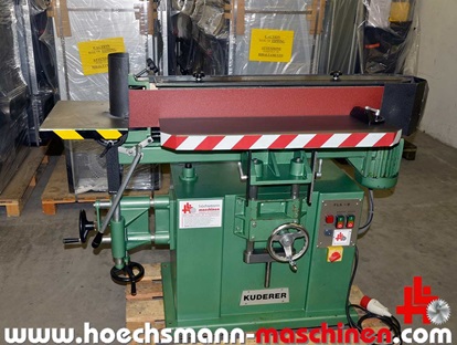 Kuderer Kantenschleifmaschine FLK 6, gebrauchte Holzbearbeitungsmaschinen Neumaschinen Hessen Höchsmann Langen