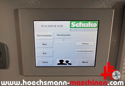 Schuko Absauganlage Vacomat 350 XP Twin, gebrauchte Holzbearbeitungsmaschinen Neumaschinen Hessen Höchsmann Langen