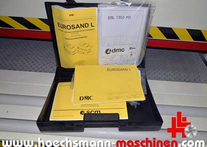 SCM DMC Breitbandschleifmaschine ERL 1350 RRR, gebrauchte Holzbearbeitungsmaschinen Neumaschinen Hessen Höchsmann Langen
